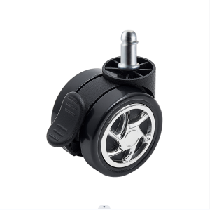 60mm  furniture Caster Ring Wheel of  Nylon/PP with brake For Office Chair