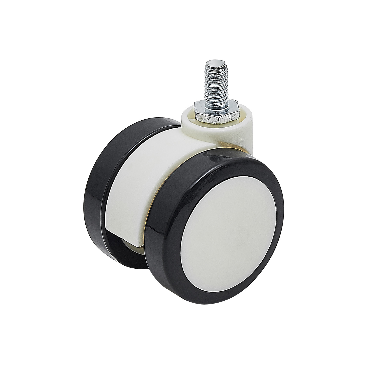 60mm furniture Castor Stem Wheel of Nylon/PP For Office Chair Stem