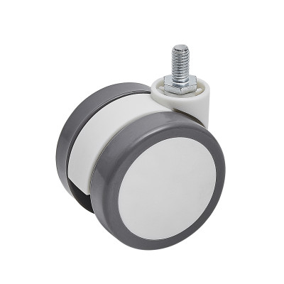 60mm  furniture Castor Stem Wheel of  Nylon/PP  For Office Chair