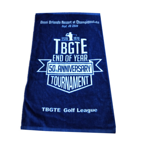 100%Cotton Custom Logo Printed Gym Towel OEM Brand Wholesale Rally Towels