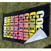 High Quality Low MOQ 100%Cotton Custom Printed Velour Beach Towel