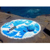 100%Cotton Round Towels Circle Custom Printed Beach Towel