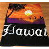 Low MOQ Hawaii Full Printed Cotton Custom Beach Towel