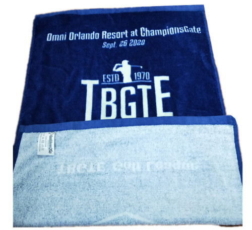 100%Cotton Custom Logo Printed Gym Towel OEM Brand Wholesale Rally Towels