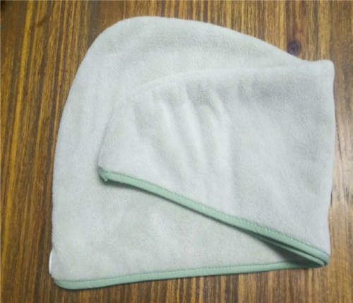 Microfiber hair turban custom logo hair towels