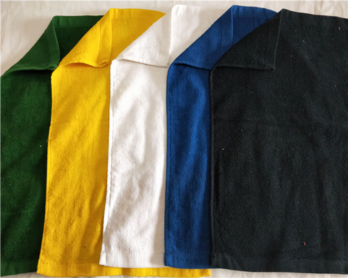 Wholesale 100%Cotton Custom Color Dyed Rally Towel Sports Slogan Towels