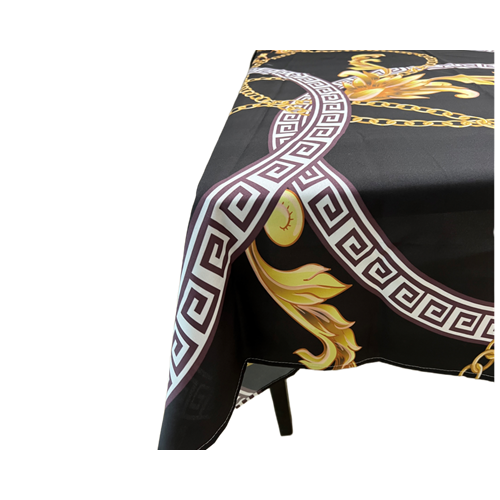 100%cotton custom full printed table runner personalized table cloths