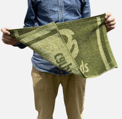 High Quality Golf Sports Towel 100%Cotton jacquard woven logo custom gym towels