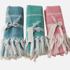 100%Cotton Custom Turkish Bath Towel Fouta Beach Towel Peshtemal Blanket
