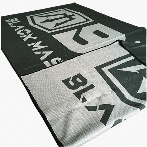 Wholesale rpet beach towel microfiber waffle towels custom summer quick dry recycled bath shower pool towel with logo
