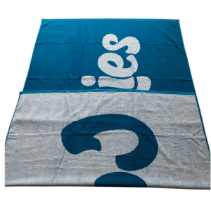 Beach Towel Manufactures Personalised Custom 100%Cotton Jacquard Woven Beach Towel with Logo