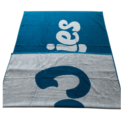 High Quality Beach Towel Manufactures Personalised Custom 100%Cotton Jacquard Woven Beach Towel with Logo