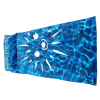 100%Cotton custom printed beach towel with pillow