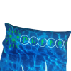 100%Cotton custom printed beach towel with pillow