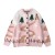 OEM winter Autumn relaxed Ladies Sweater landscape painting Patterns Jacquard cardigan sweater