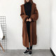Spring cashmere knitted cardigan sweater with hood cardigan sweater