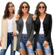 Fashion Chaqueta Large Long Sleeve Pocket Mujer Knit Cardigan Sweater For Woman