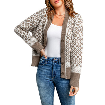 Women Clothes Ladies Chunky Knit Cotton Long Women Cardigan Sweater