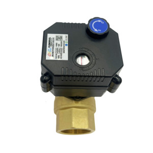 auto return electric ball valve for remote water control