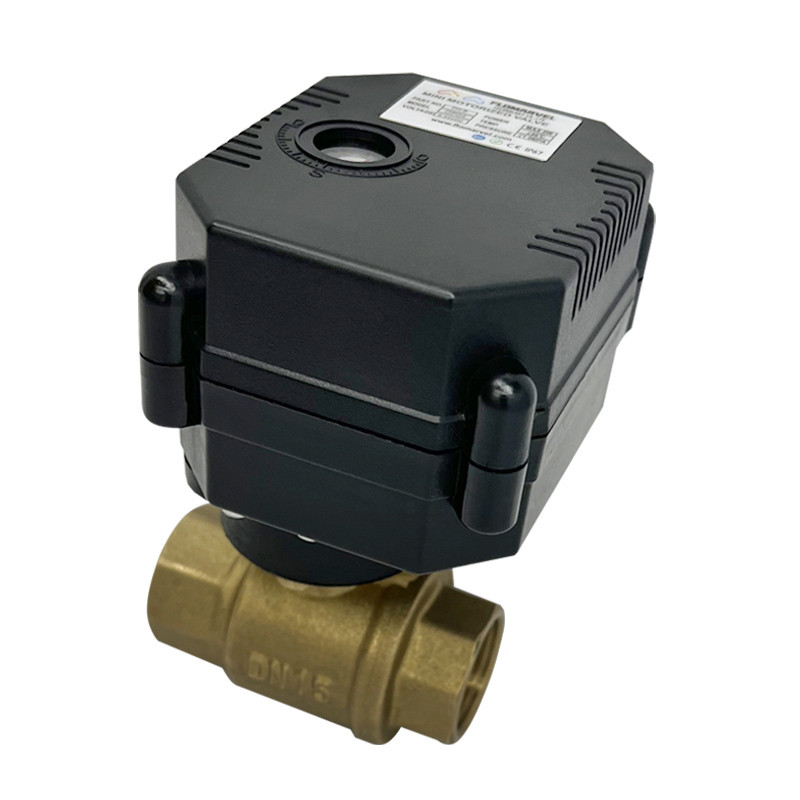 2 way 3 way electric motorised ball valve 12V for central heating