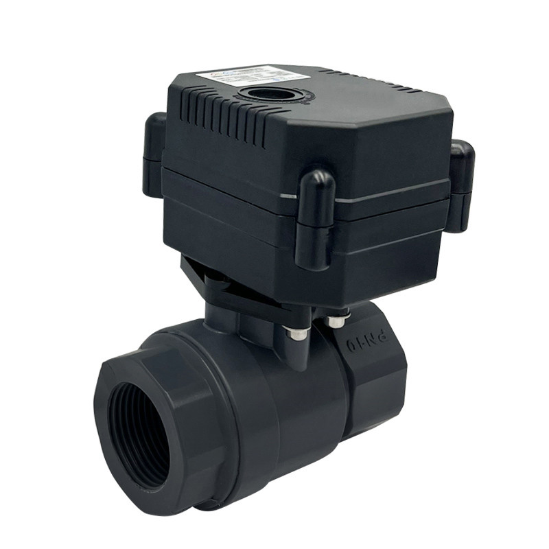 IP67 rated electric motor operated water control valve - strong protection from dust and water ingress