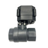 electric pvc ball valve driven by motor actutor