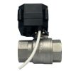 DN15 mini electric actuator motorised ball valve 12v 110v