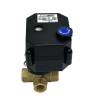 electric motorized three way diverter valve for water flow control