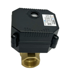 110 volt 2 port normally open electric actuator water shut off valve