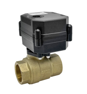 Electric Actuator Mini Motorized Ball Valve in Stainless Steel & Brass - 1/2, 3/4, 1 Sizes and more  - 5V, 12V, 24V, 110V, 230V OEM/ODM Solutions for Wholesale and Distributor Partnerships