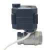 2 port 12V 24V DC electric motorized actuator 1/2 3/4 1 inch DN15 DN20 25 water control ball valve