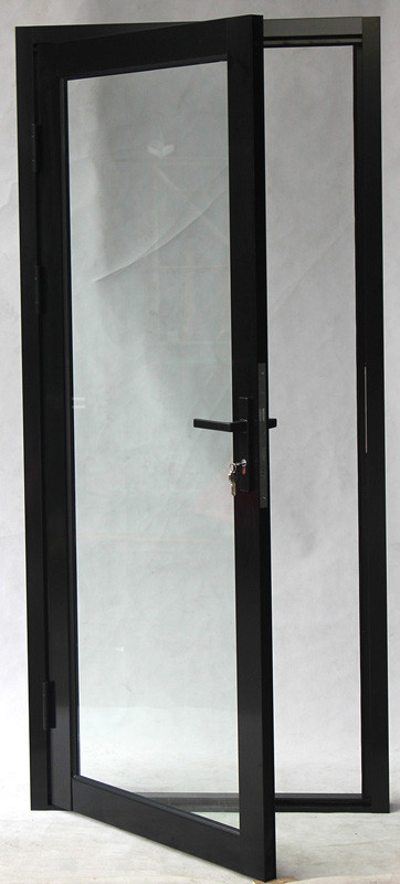 Double Glazed Soundproof Aluminum Hinge Casement Door