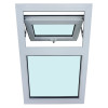Custom UPVC Awning Windows, uPVC Window Manufacturer, High Anti UV, Project Window For Kitchen, Bathroom