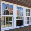 Aluminium Windows Supplier, Custom Aluminum Single Hung Sash Windows, American Style, Colonial Bar, For Living Room, Bedroom, Kitchen