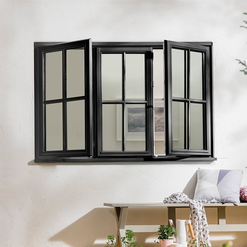 Double Glazed Aluminum Soundproof Casement Window 