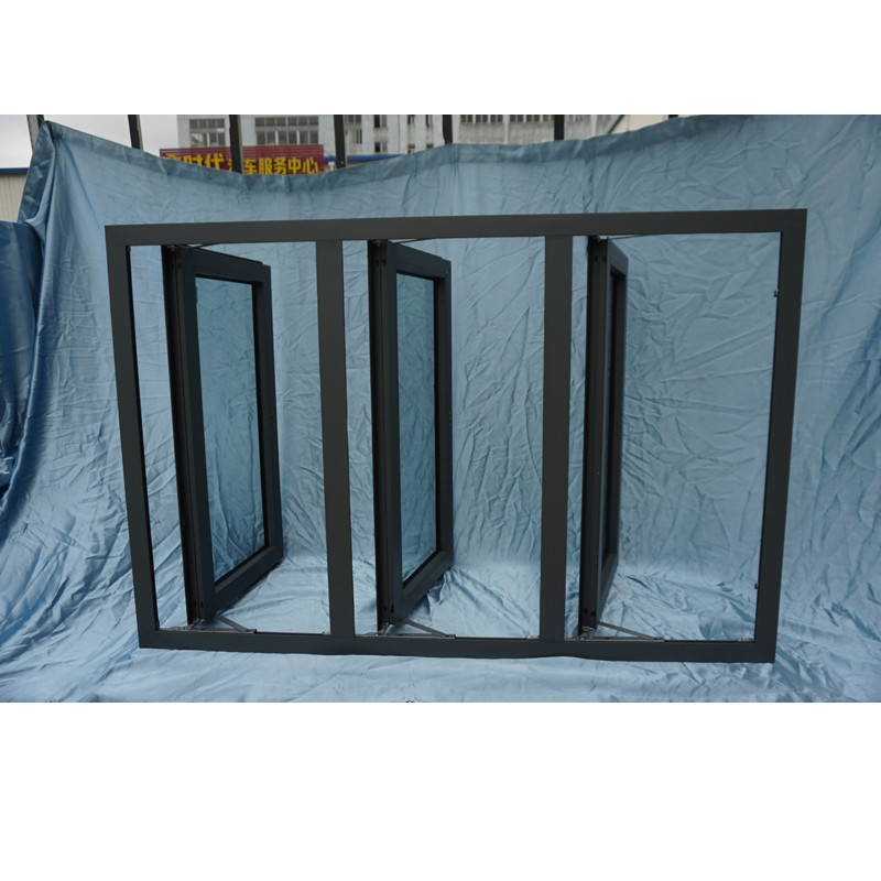 Double Glazed Aluminum Soundproof Casement Window 