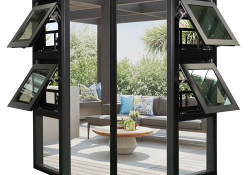 Aluminium Soundproof Windows, Soundproofing Awning Windows, European Style, Project Window For Room, Office