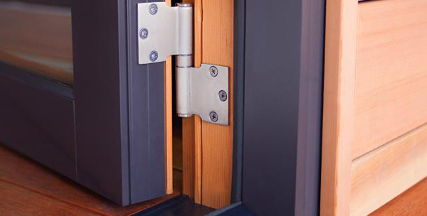 ROPO Aluminum Clad Timber Casement Door Corner Joint