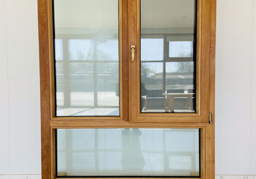 Custom Aluminium Clad Timber Tilt & Turn Window, High Anti UV, Soundproof, For Bathroom, Office, Residence
