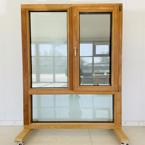 Custom Aluminium Clad Timber Tilt & Turn Window, High Anti UV, Soundproof, For Bathroom, Office, Residence