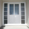 Customized UPVC Casement Door, Hinged Door, Heat Insulation, Save Energy For Entrance Door, Living Room