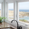 UPVC Hand Crank Push Out Windows, Wind Out Awning Window For Kitchen, Bedroom