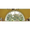 Manufacture Aluminium Clad Timber Fixed Window, High Anti Uv, Soundproof, Triple Glazed, For Bathroom, Villa, Bedroom