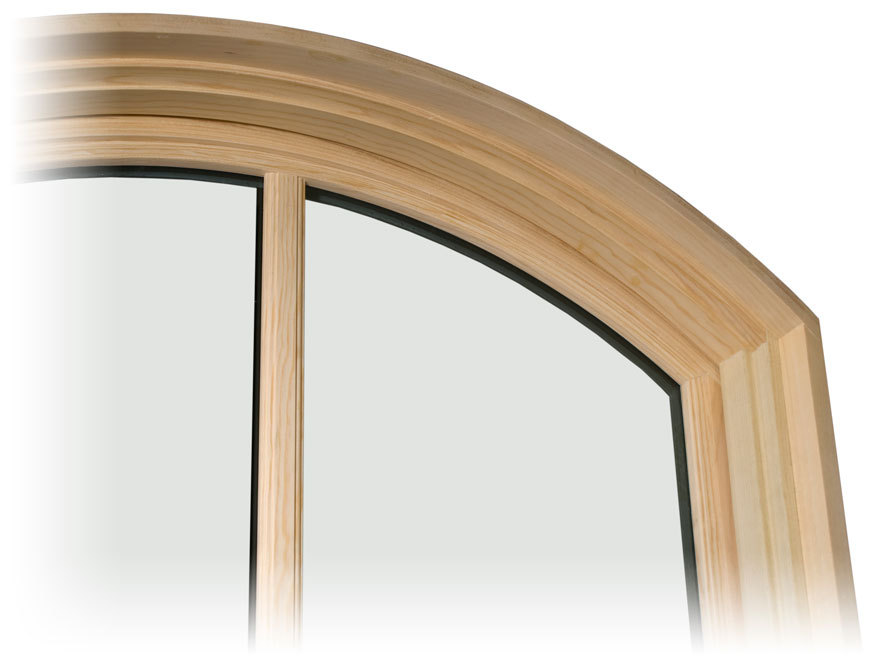 ROPO Aluminum Clad Timber Fixed Window Surface