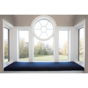 Certified UPVC Fixed Window, Double Glazing, European Style, Window Suppliers, For Living Room