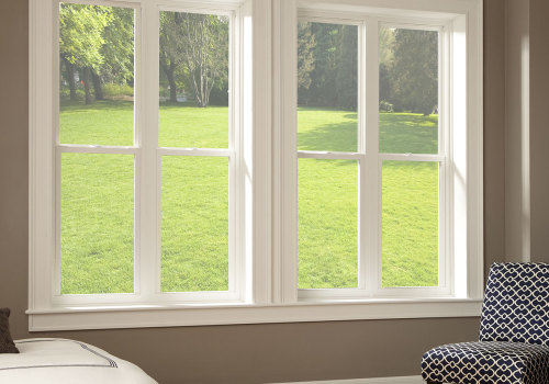 Manufacturer UPVC Single Hung Windows, European Style, Energy Efficient, Window Factory, For Kitchen Room, Bathroom