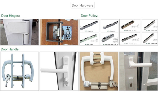 ROPO UPVC Sliding Door Hardware Details