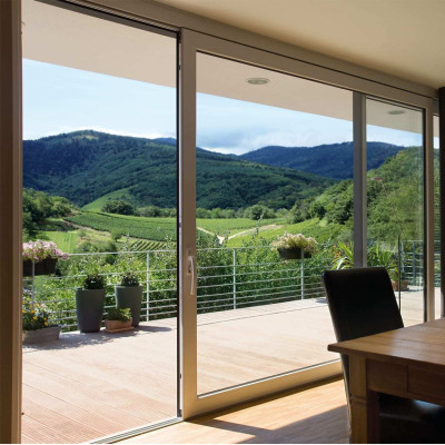 High Quality UPVC Lift and Sliding Door, Waterproof, Modern Style, Patio Door, For Balcony, Living Room