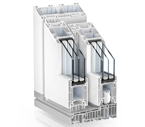 ROPO UPVC Lift and Slide door Corner Sample