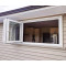 Customized UPVC Sliding Folding Window, Bifolding Window For Living Room, Waterproof, European Style, Kitchen Window